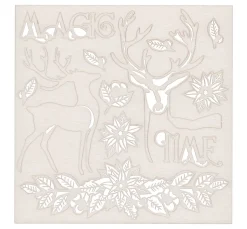 Stamperia Deko-Elemente "Magic Time"