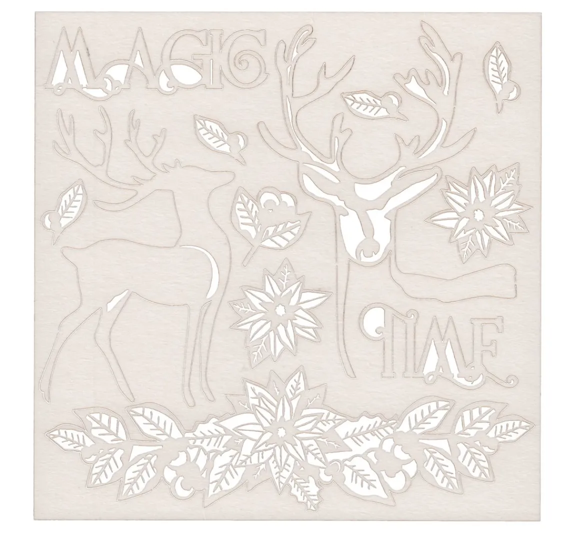 Stamperia Deko-Elemente "Magic Time"