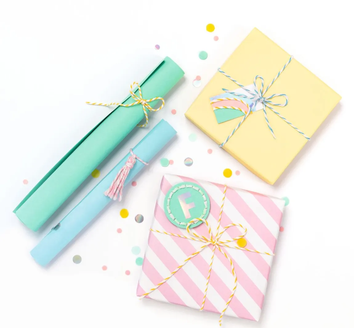 Online folia Dekokordel "Pastell"