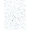 Heyda Designkarton "Hotfoil", Fischschwarm