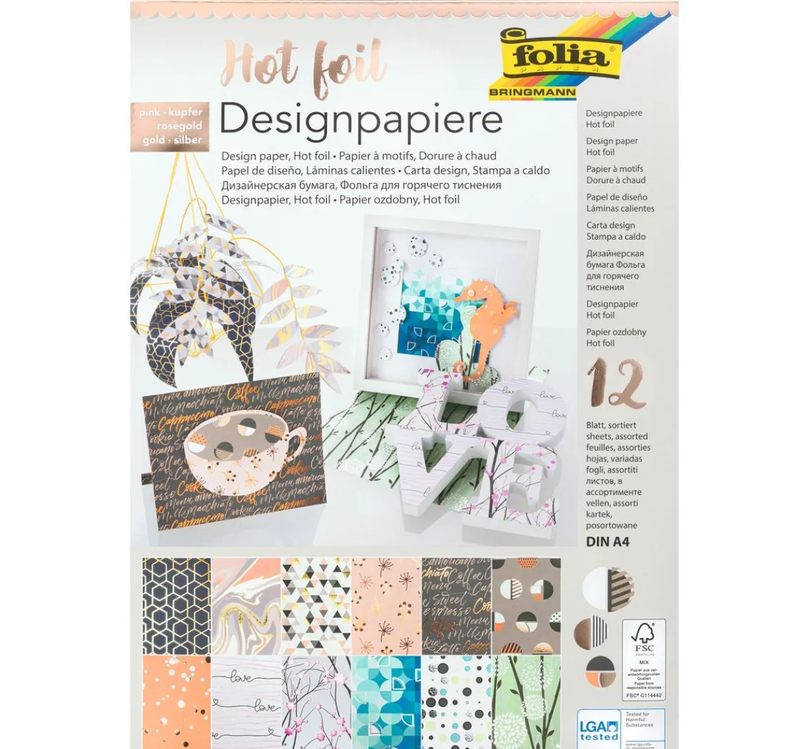 New folia Designpapierblock "Style"