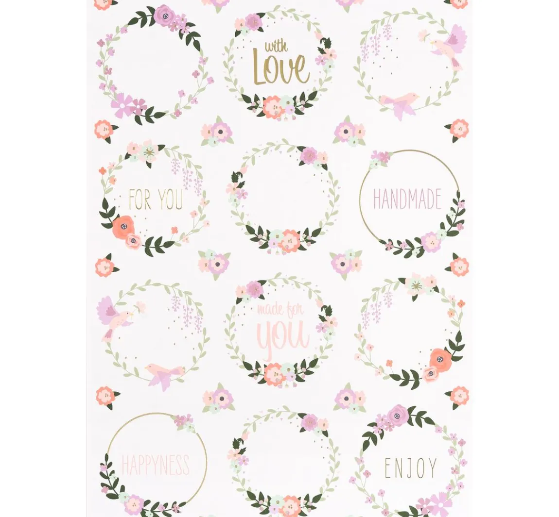 folia Designpapierblock "Sweet Paper Crush Hotfoil & Glitter"