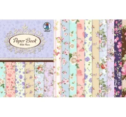 URSUS Designpapier-Set "Blumenpracht"
