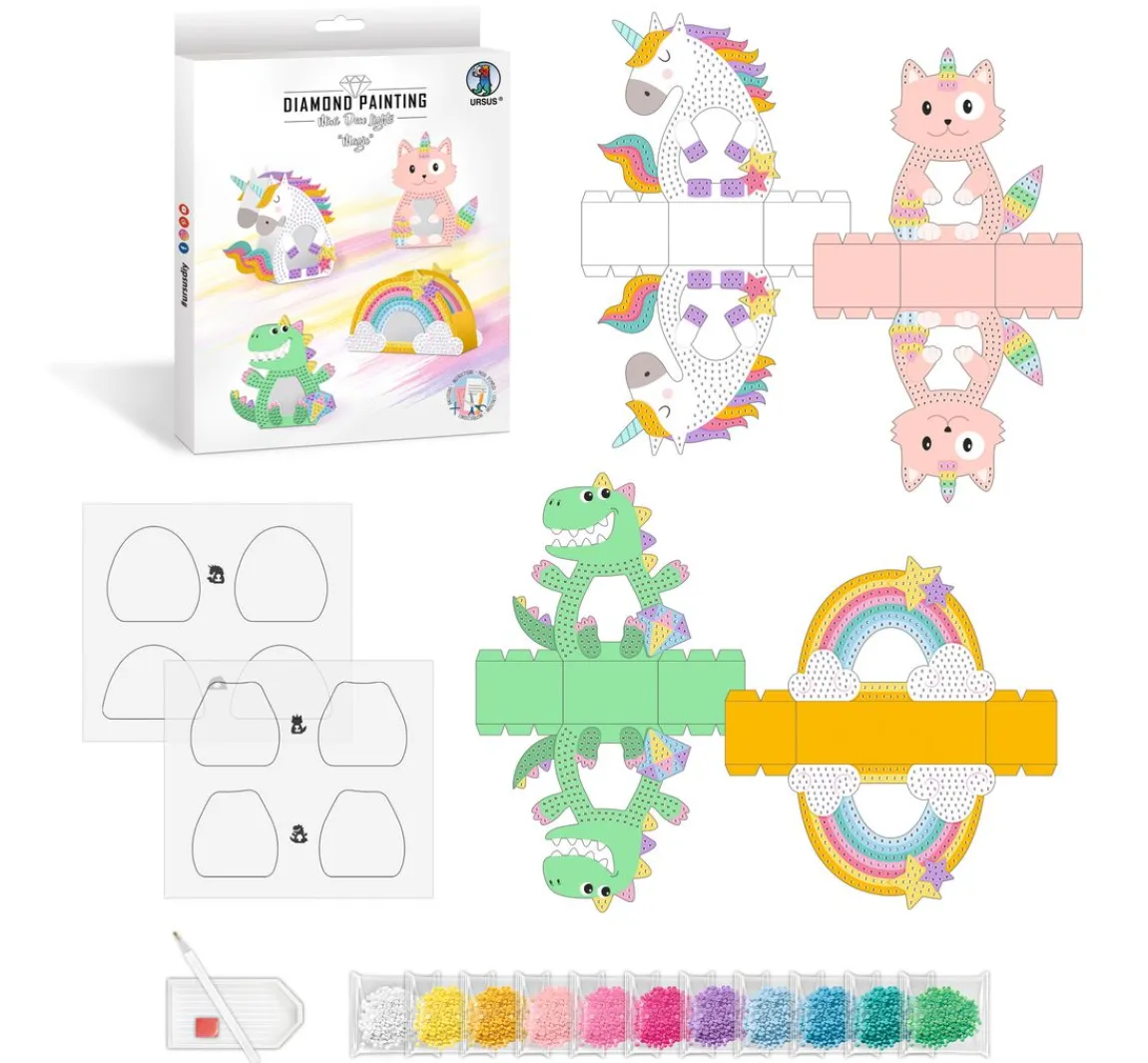 Best URSUS Diamond Deko Lichter