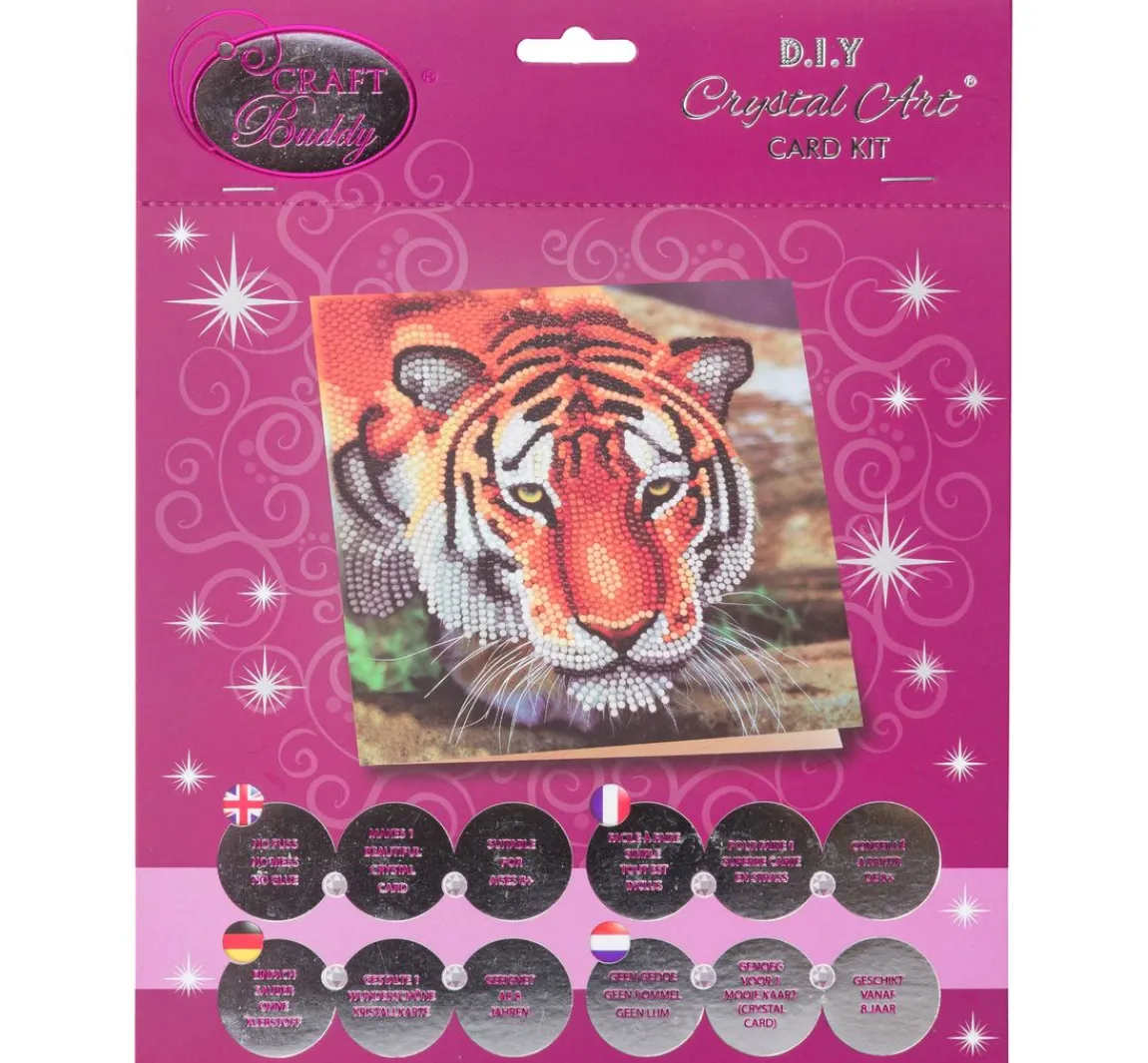 Outlet Craft Buddy Diamond Painting "Crystal Art Card"