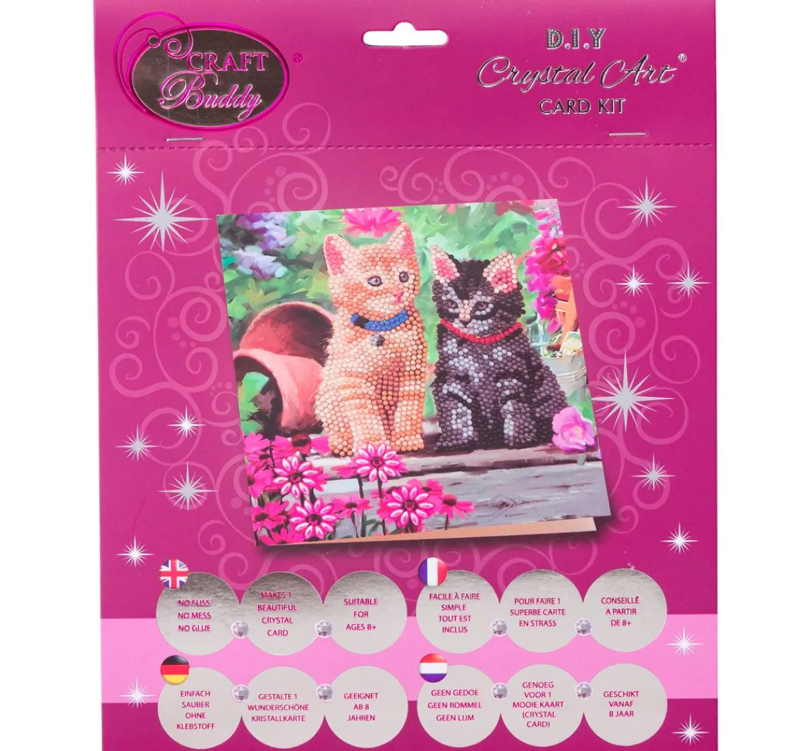 Outlet Craft Buddy Diamond Painting "Crystal Art Card"