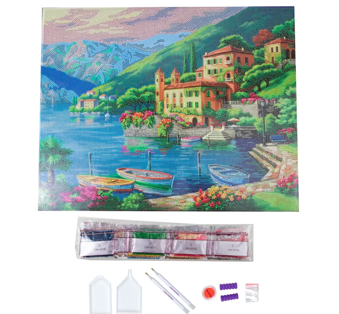 Outlet Craft Buddy Diamond Painting "Crystal Art Kit", 40 x 50 cm