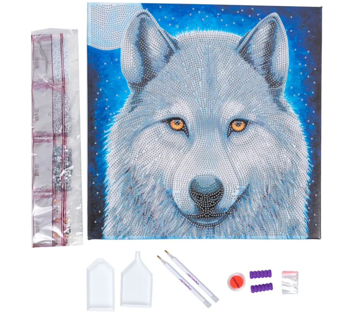 Outlet Craft Buddy Diamond Painting "Crystal Art Kit", 30 x 30 cm