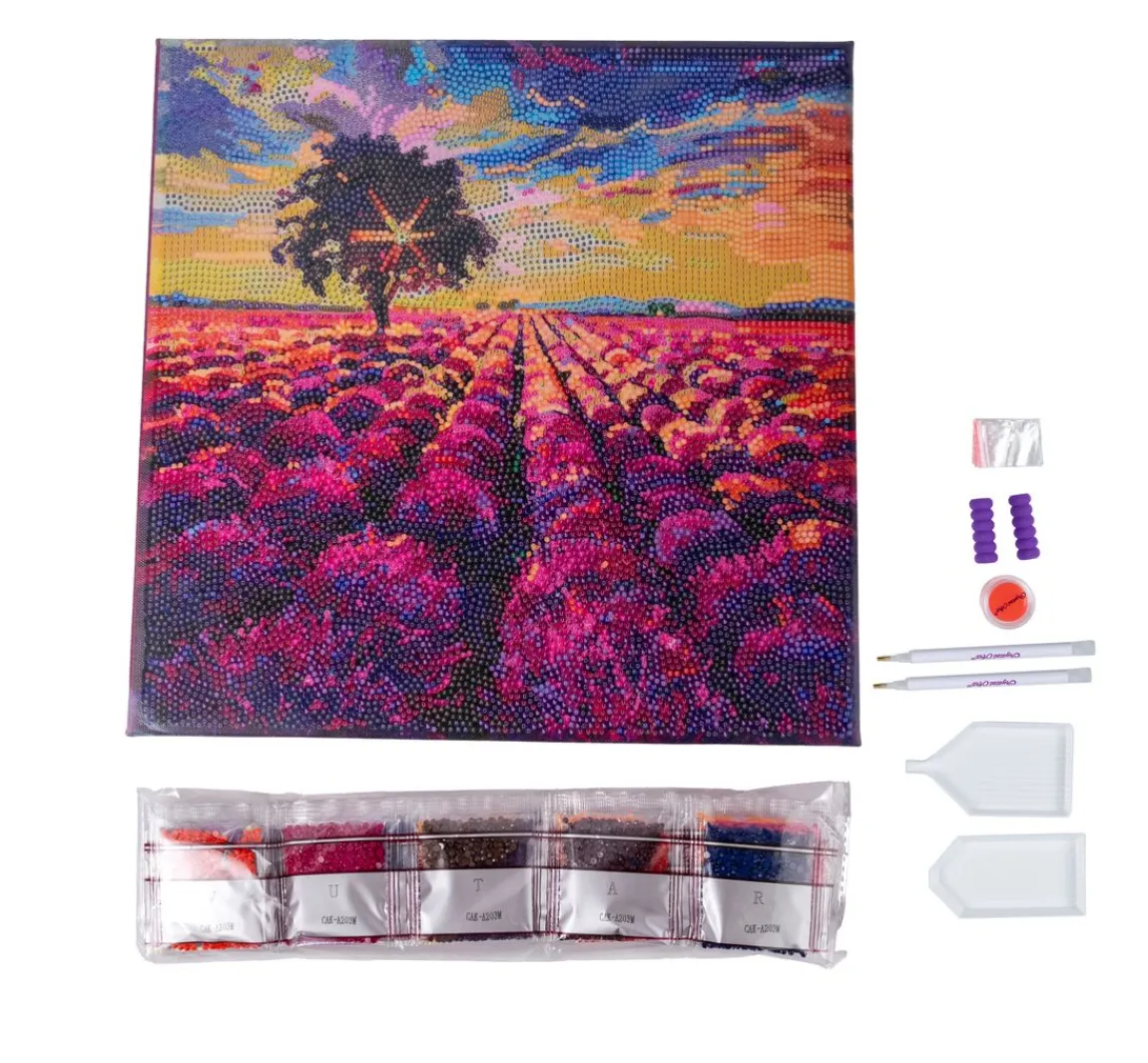 Outlet Craft Buddy Diamond Painting "Crystal Art Kit", 30 x 30 cm