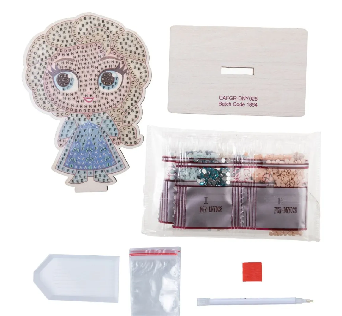 Sale Craft Buddy Diamond Painting "Crystal Art Buddy", 11 x 8 cm