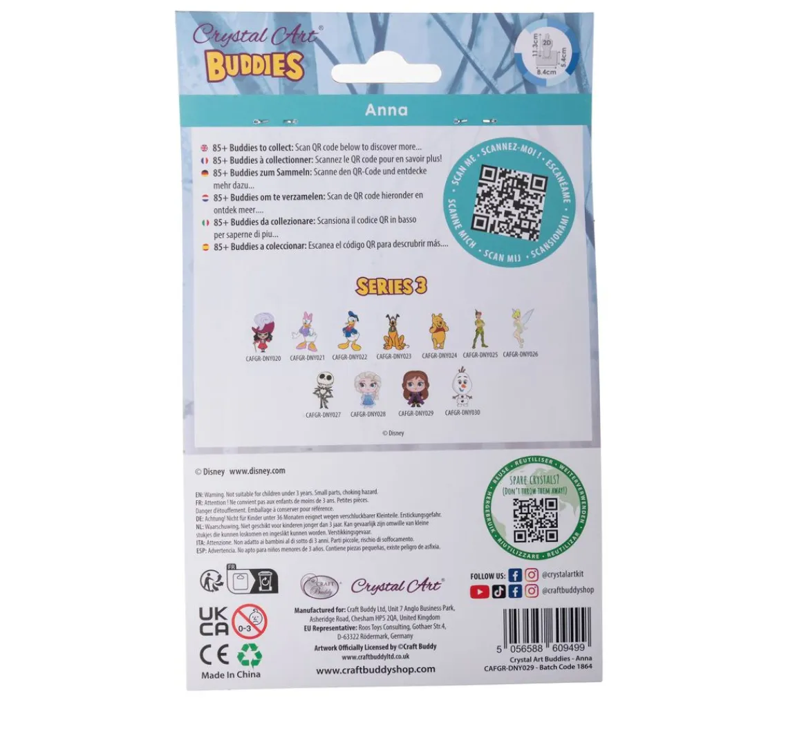 Sale Craft Buddy Diamond Painting "Crystal Art Buddy", 11 x 8 cm