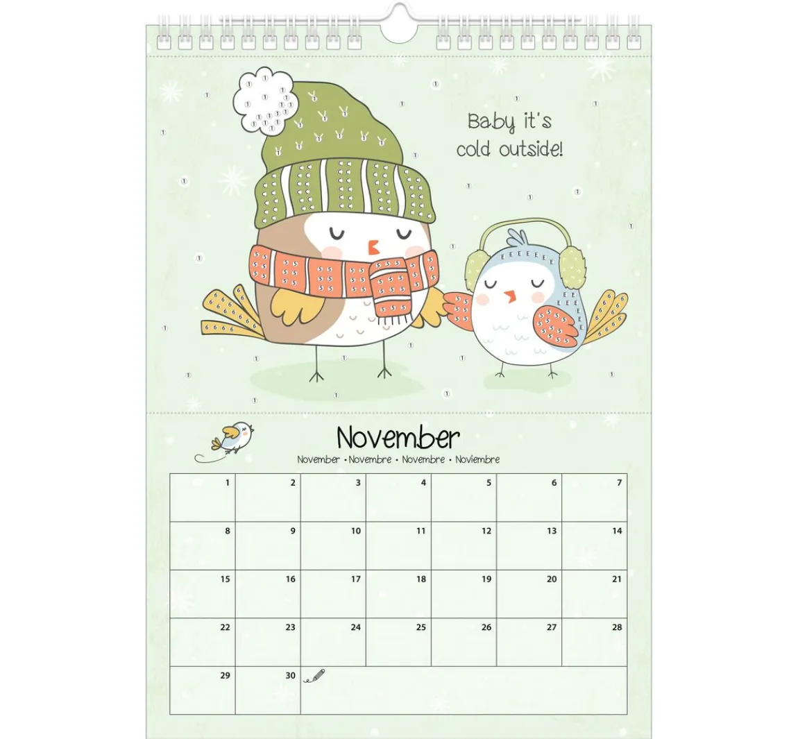 URSUS Diamond Painting Kalender