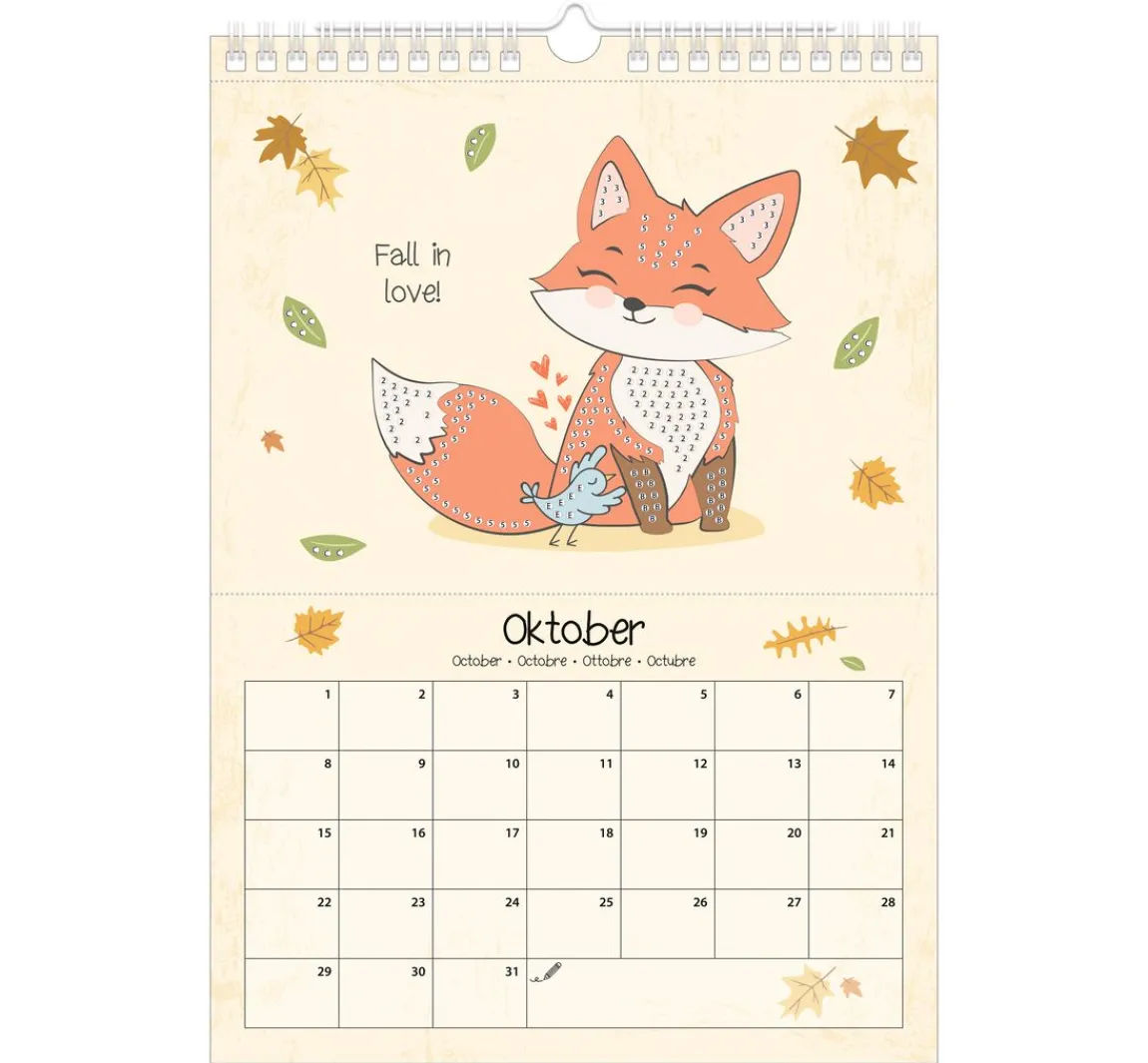 URSUS Diamond Painting Kalender