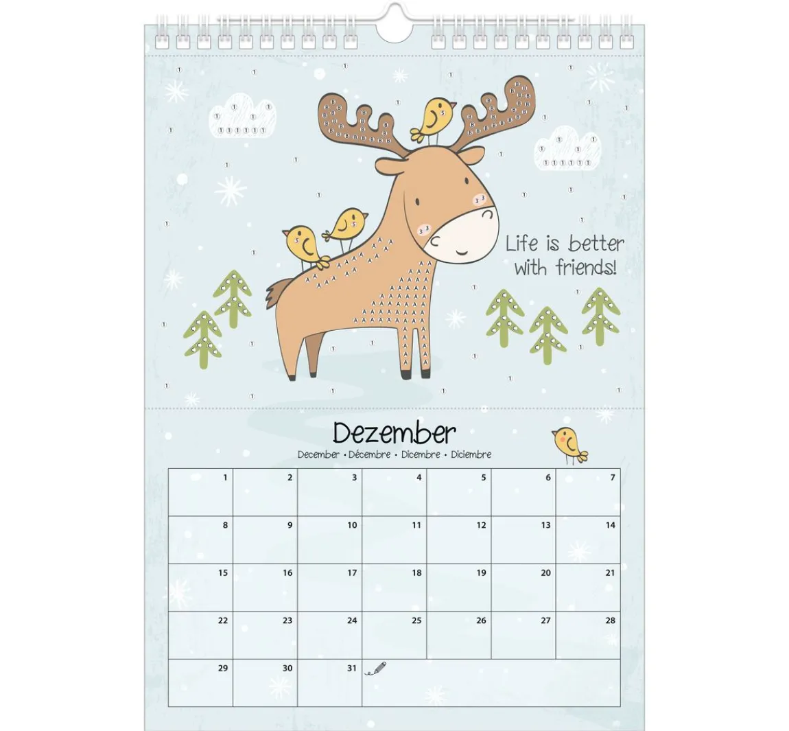 URSUS Diamond Painting Kalender