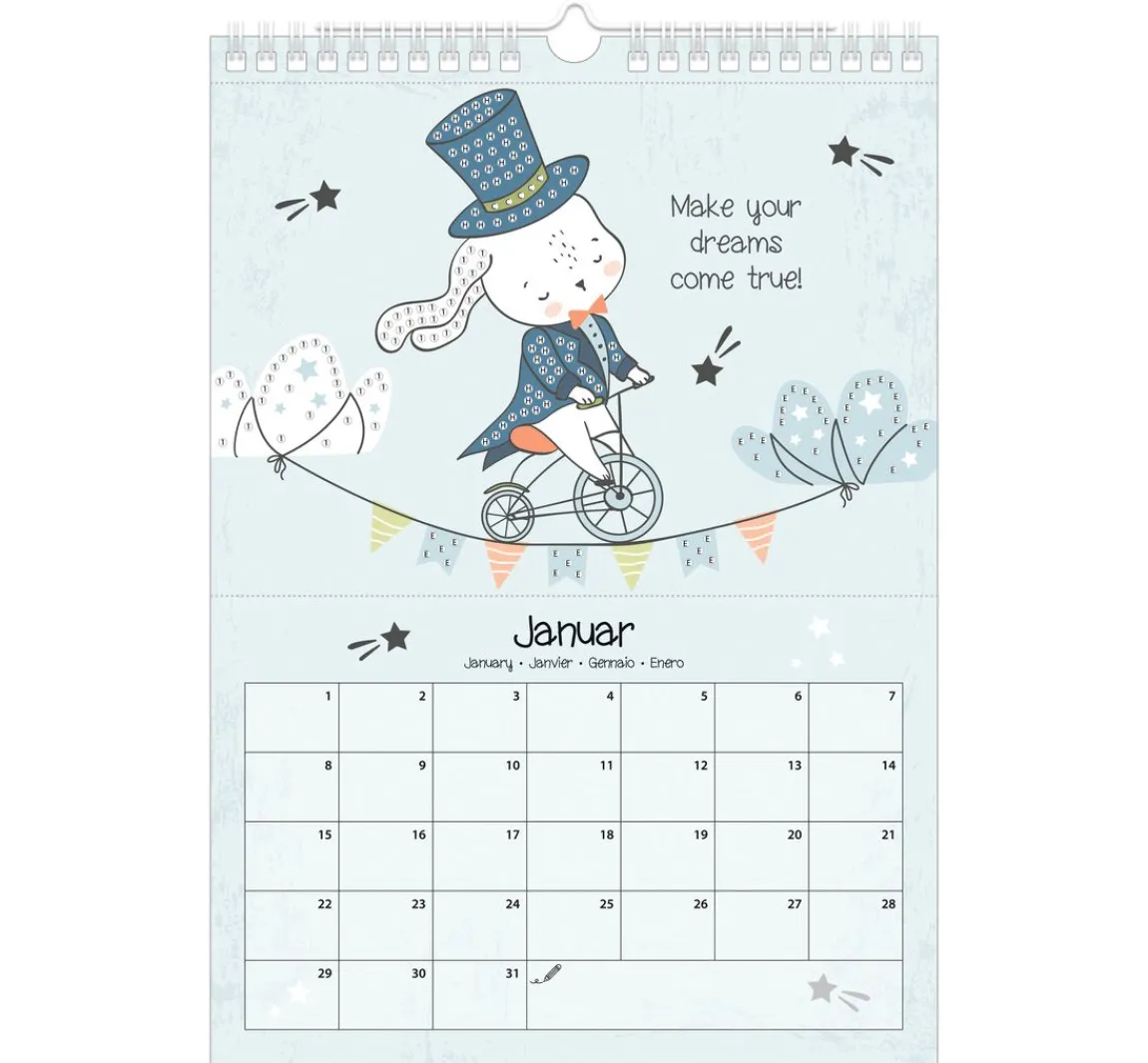 URSUS Diamond Painting Kalender
