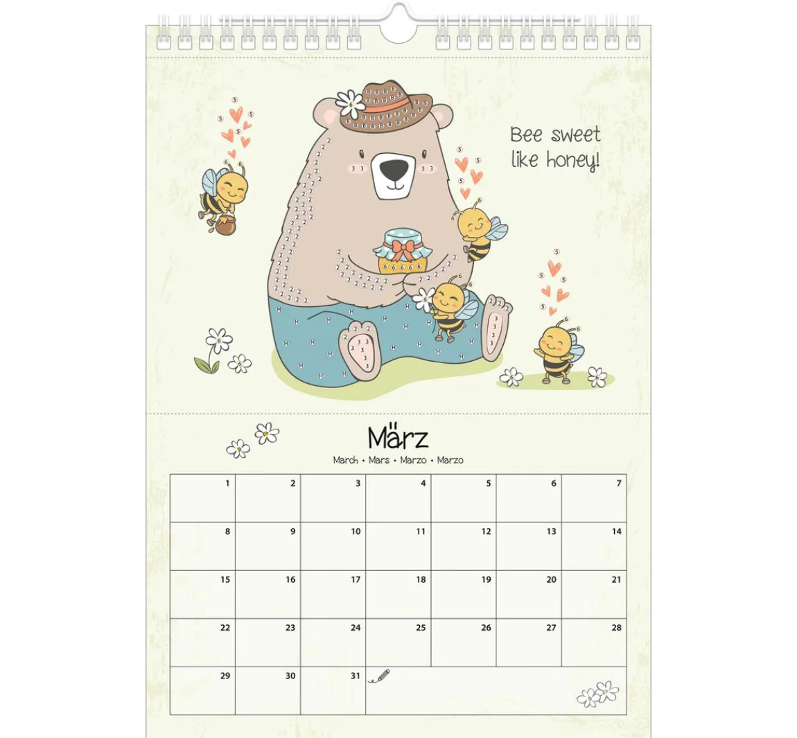 URSUS Diamond Painting Kalender