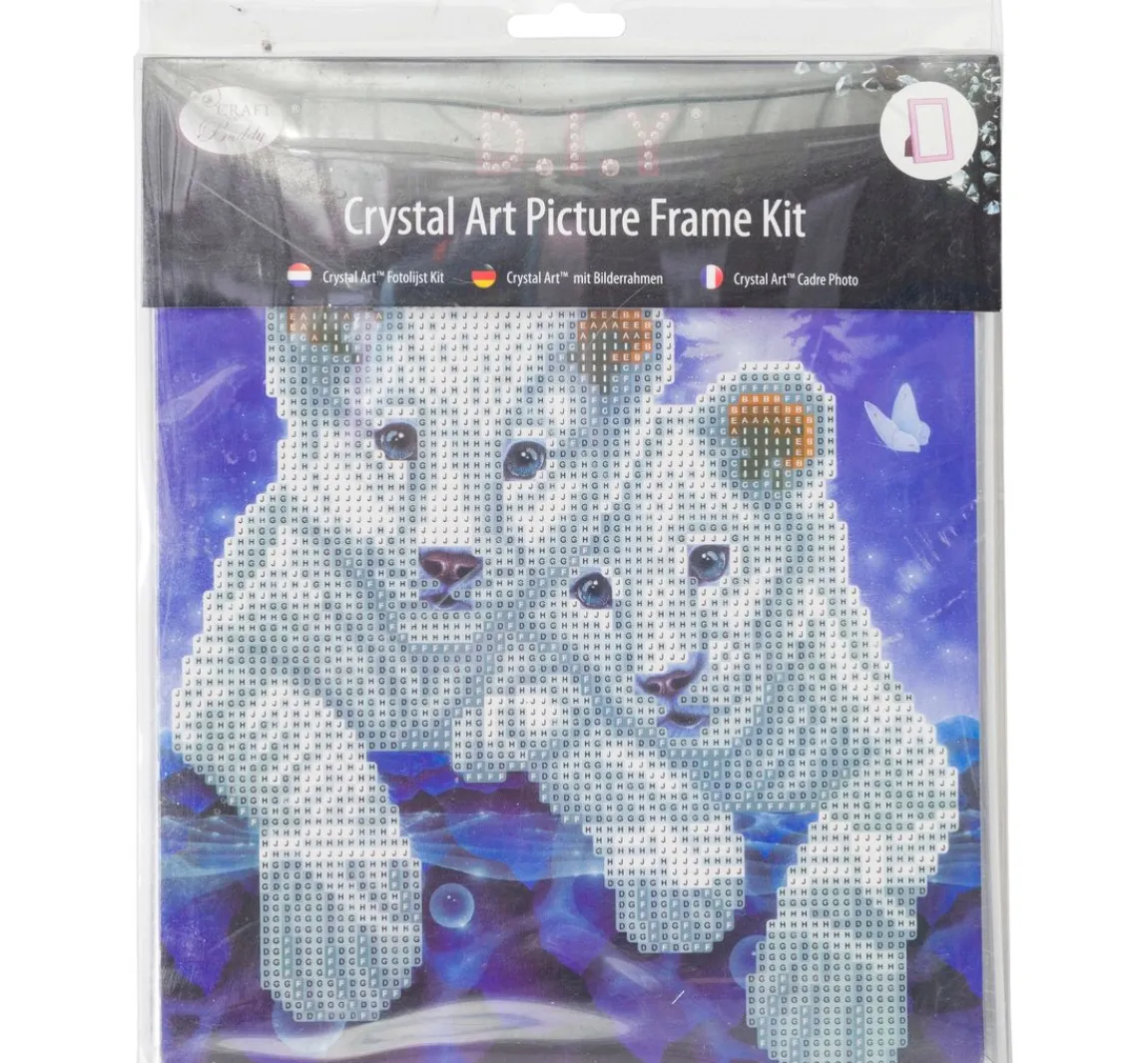 Discount Craft Buddy Diamond Painting "Picture Frame Crystal Art"