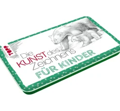 Clearance Topp Die Kunst des Zeichnens Designdose mit Zeichenmaterial