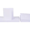 Clearance Craft UK Limited Doppelkarten mit Umschlägen "Wellenrand", 12,5 x 12,5 cm, 50 Stück
