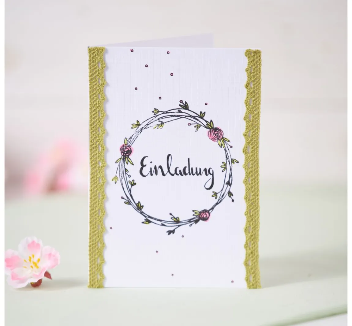 Clearance Craft UK Limited Doppelkarten mit Umschlägen "DIN Lang", 50 Stück