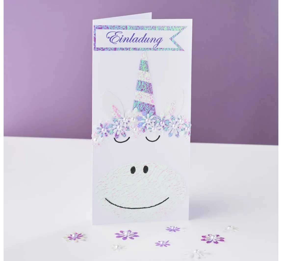 Clearance Craft UK Limited Doppelkarten mit Umschlägen "DIN Lang", 50 Stück