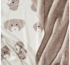 Discount VBS Marktplatz Double-Fleece-Stoff "Cute Dog"