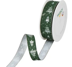 Hot HALBACH Druckband "Tannenbäume"
