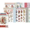 Discount FINDit 3D-Stanzbogenbuch "Christmas Baubles"