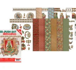 Best FINDit 3D-Stanzbogenbuch "Christmas Scenes"