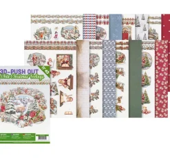 Online FINDit 3D-Stanzbogenbuch "White Christmas Feelings"