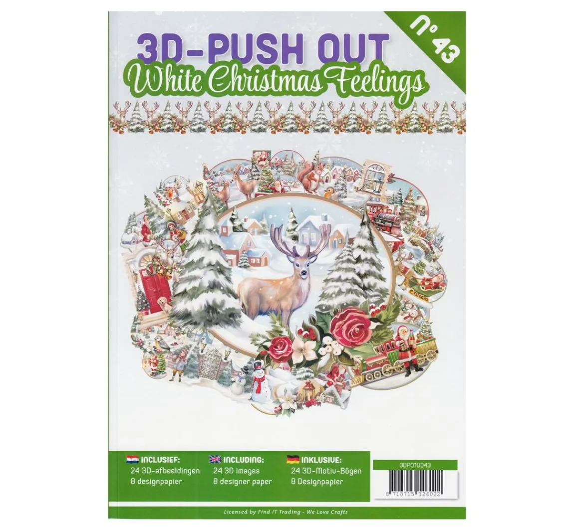 Online FINDit 3D-Stanzbogenbuch "White Christmas Feelings"