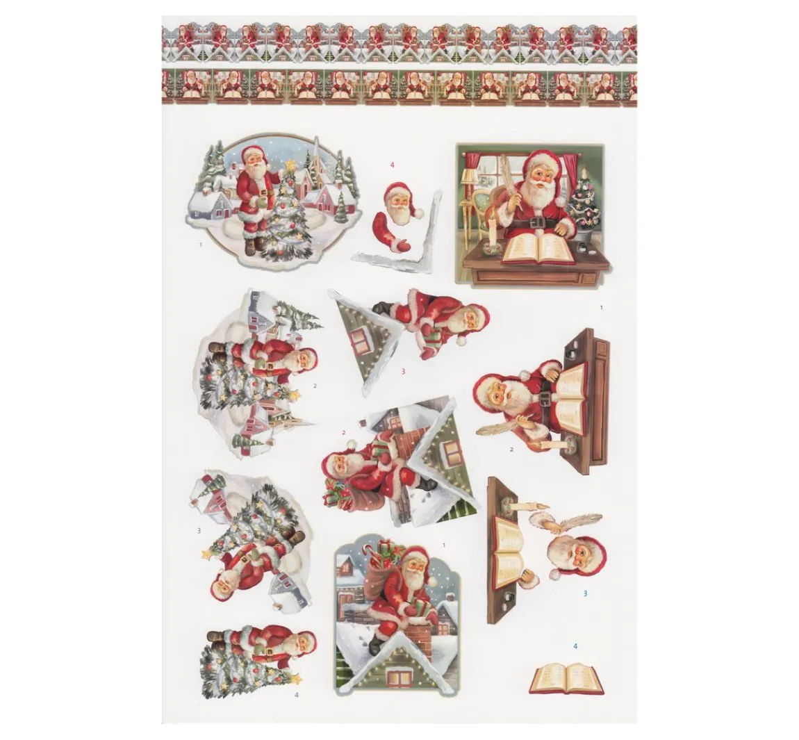 Online FINDit 3D-Stanzbogenbuch "White Christmas Feelings"