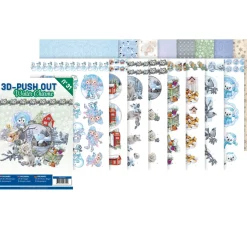 Sale FINDit 3D-Stanzbogenbuch "Winter Charme"