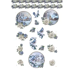 Sale FINDit 3D-Stanzbogenbuch "Winter Charme"