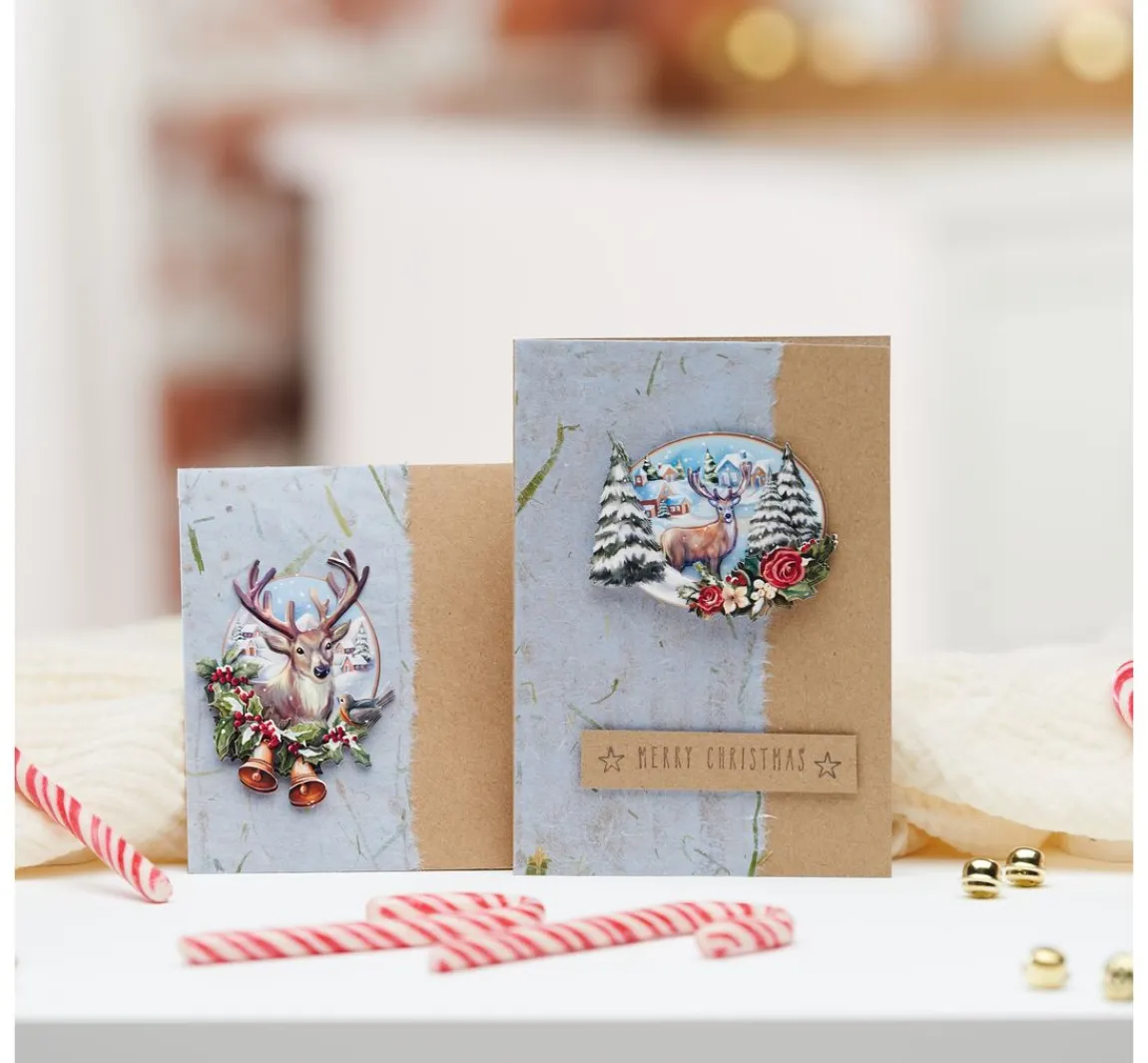 FINDit 3D-Stanzbogen-Set "From Santa with love"