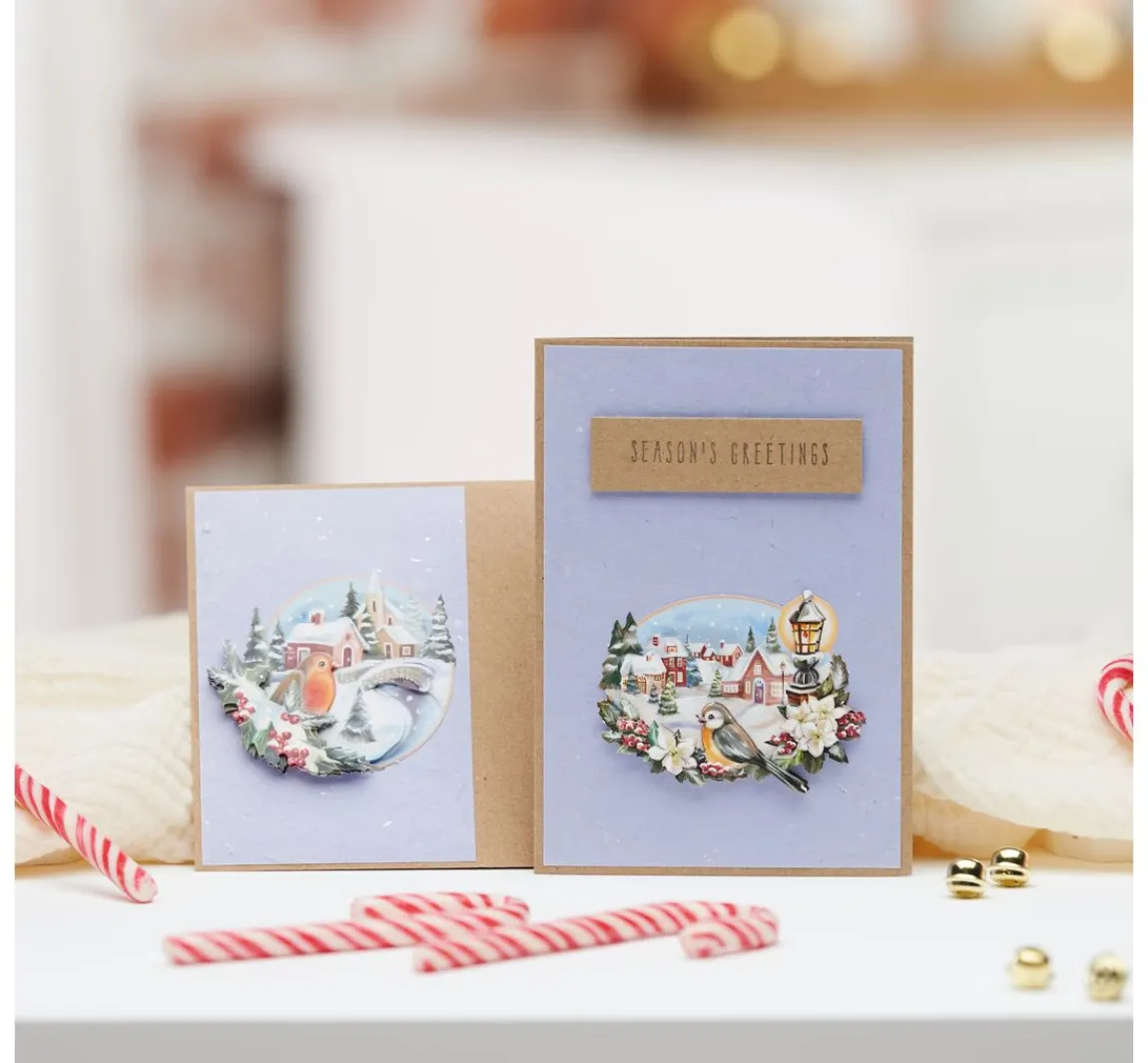 FINDit 3D-Stanzbogen-Set "From Santa with love"