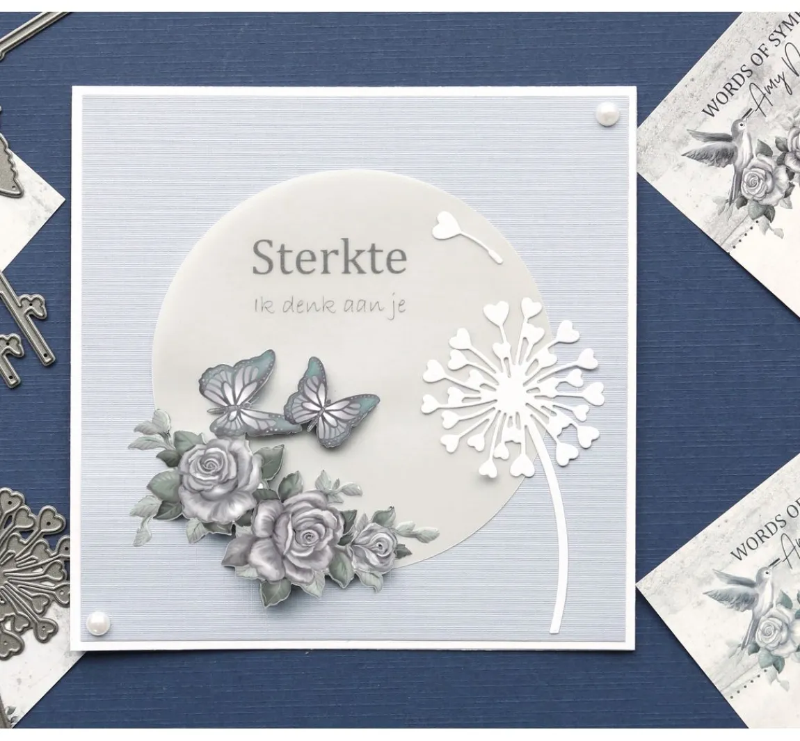 Outlet FINDit 3D-Stanzbogen-Set "Words of Sympathy"