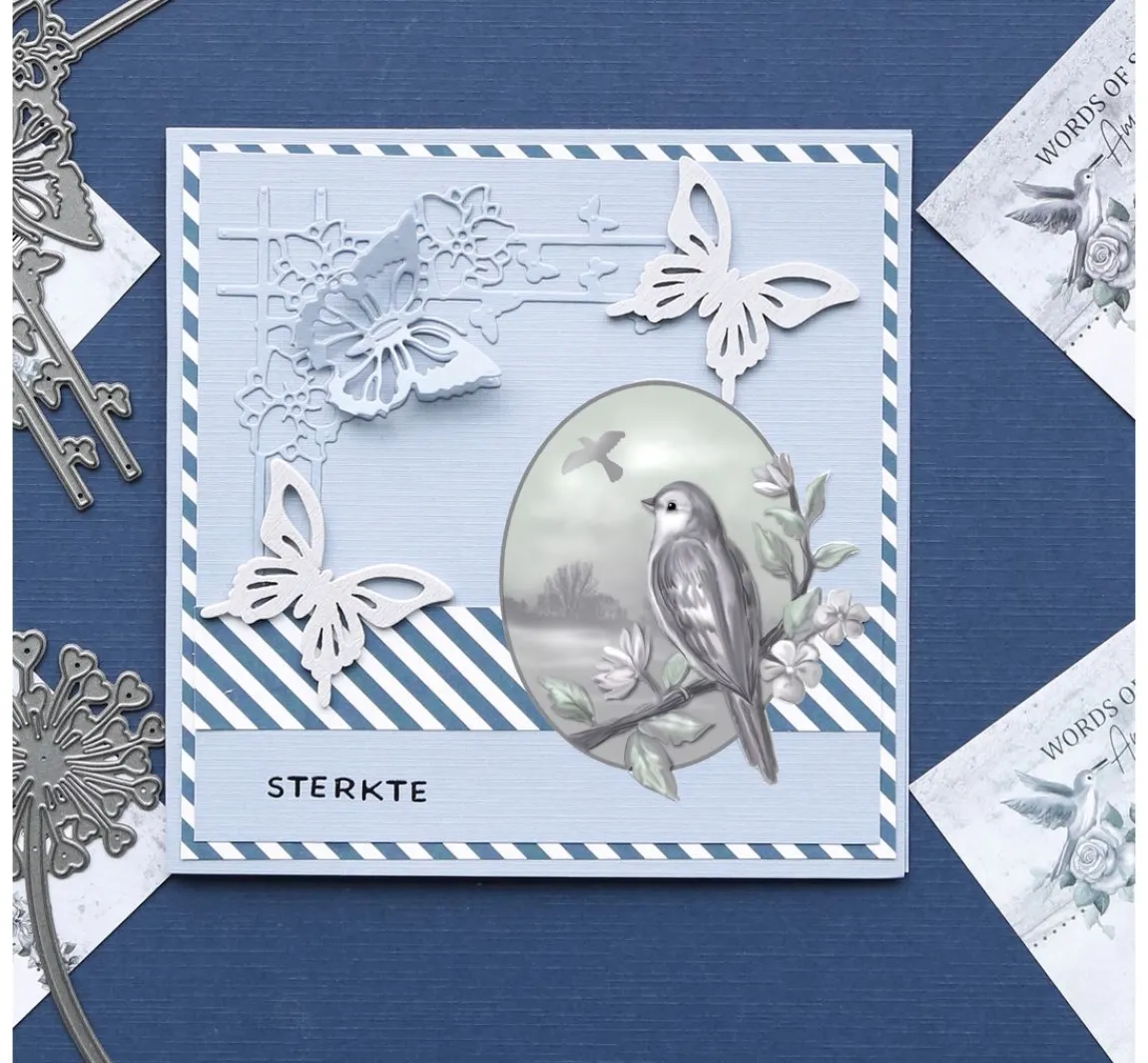 Outlet FINDit 3D-Stanzbogen-Set "Words of Sympathy"