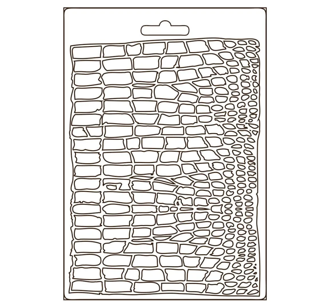 Online Stamperia 3D-Texturform "Animal"