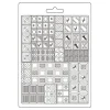 Stamperia 3D-Texturform "Coffee and Chocolate - Coffeetime-Bars"