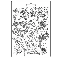Sale Stamperia 3D-Texturform "Orchidee & Schmetterling"