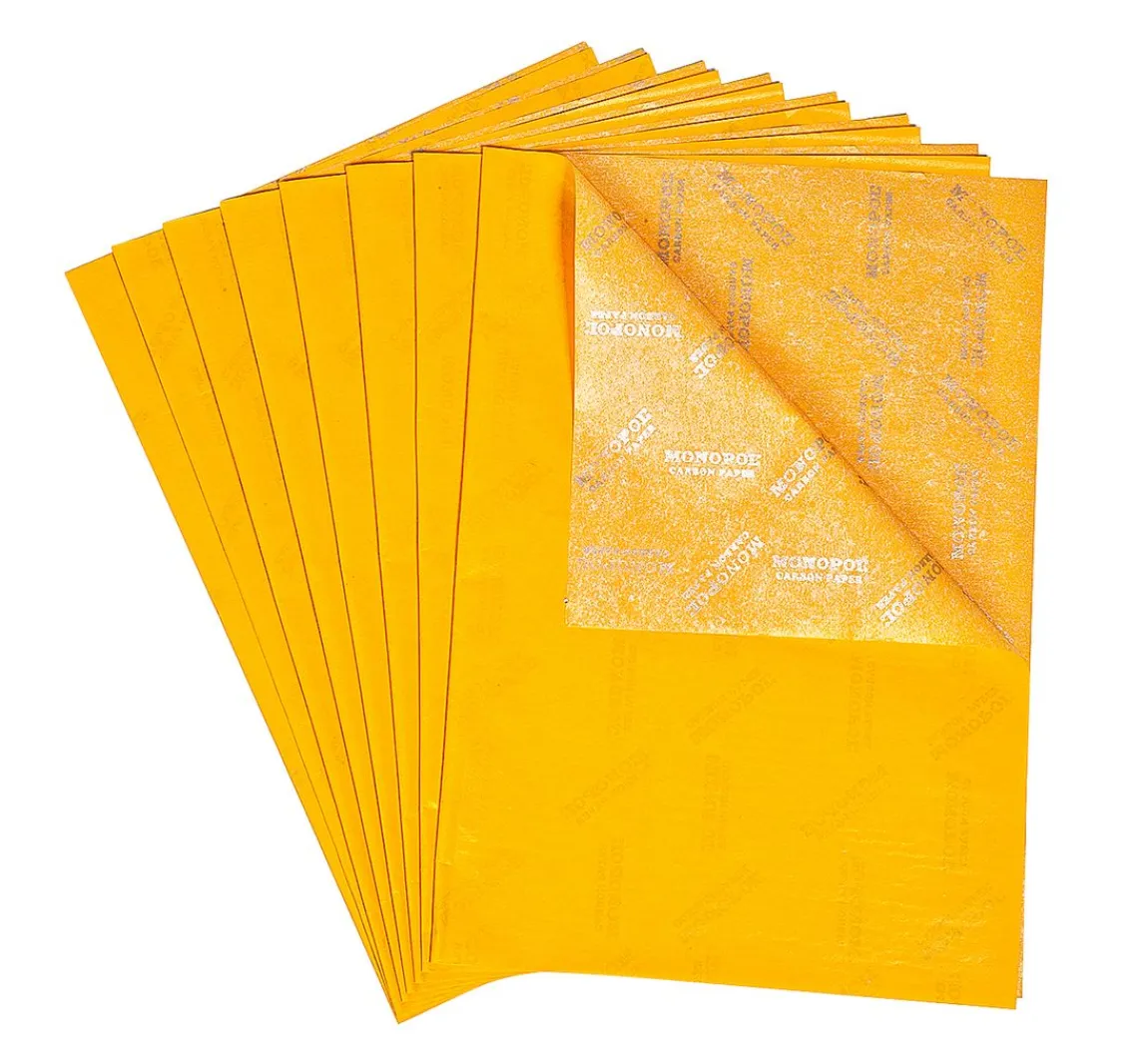 Outlet Meyco Durchschreibepapier, gelb