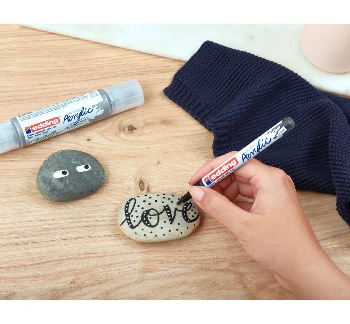edding 5300 Acrylic "Acrylmarker - Basic", 5er-Set