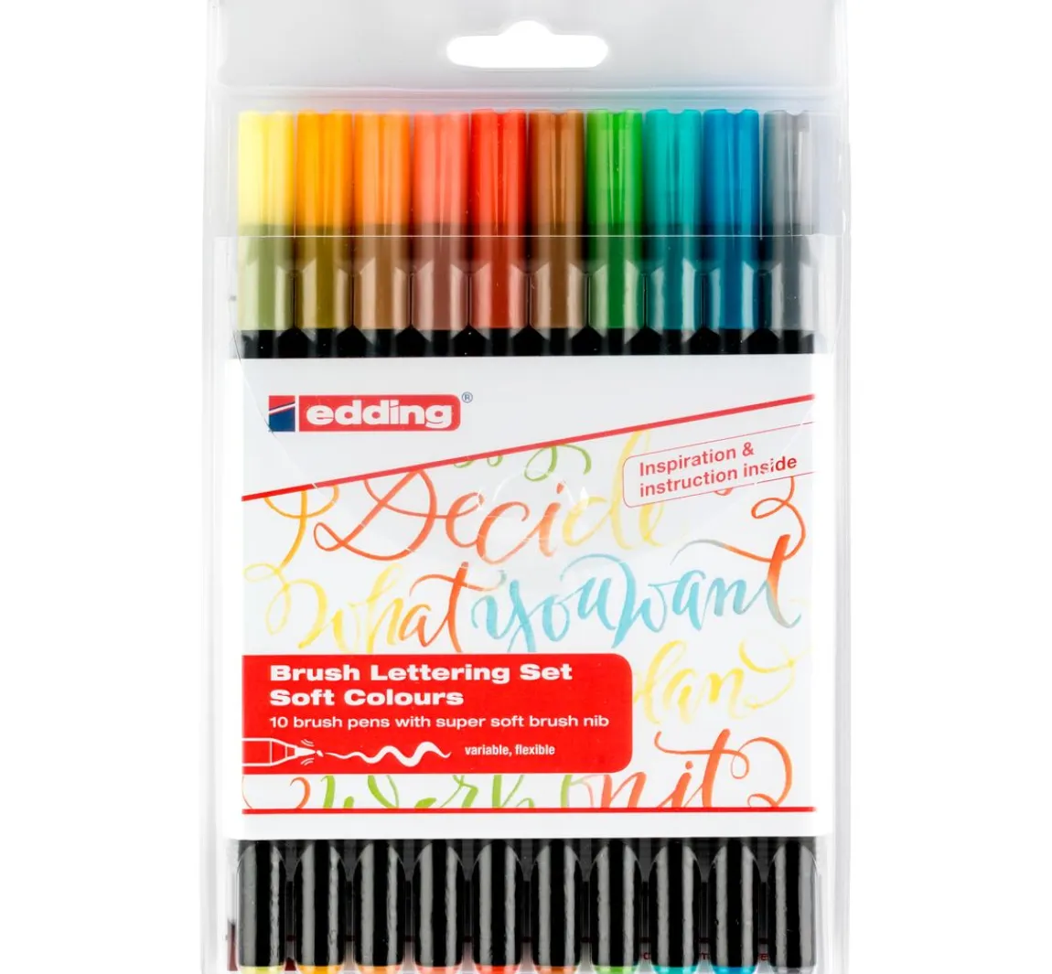 Outlet edding 1340 "Brush Lettering", 10er-Set