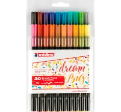 New edding 1340 "Brush Lettering", 20er-Set