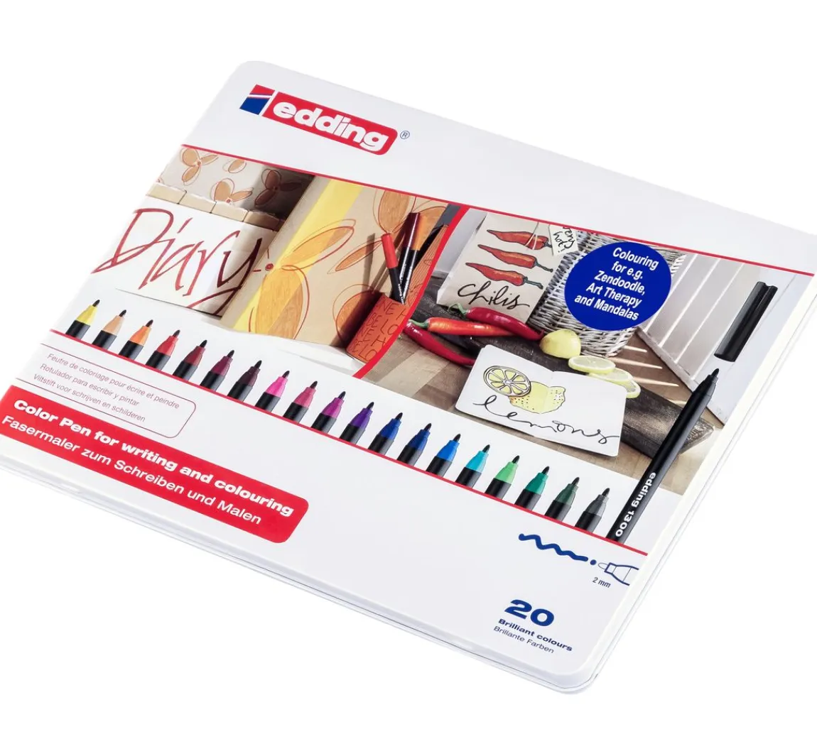 Discount edding 1300 Color Pen, 20er-Set