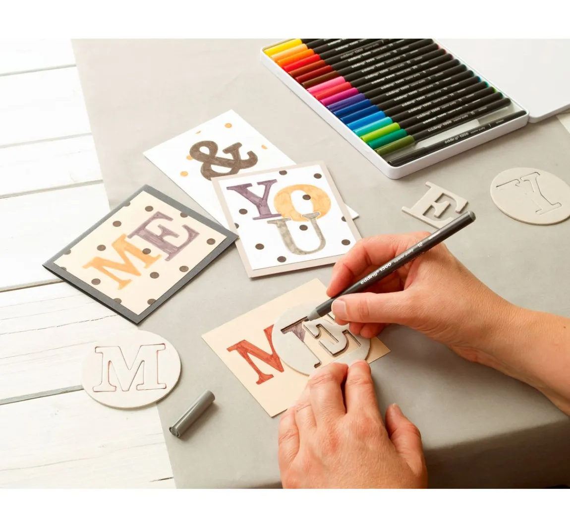 Discount edding 1300 Color Pen, 20er-Set