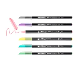 New edding 1200 Colour Pen Fine Pastell, 6er-Set