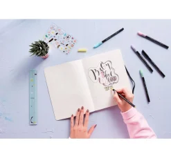 New edding 1200 Colour Pen Fine Pastell, 6er-Set