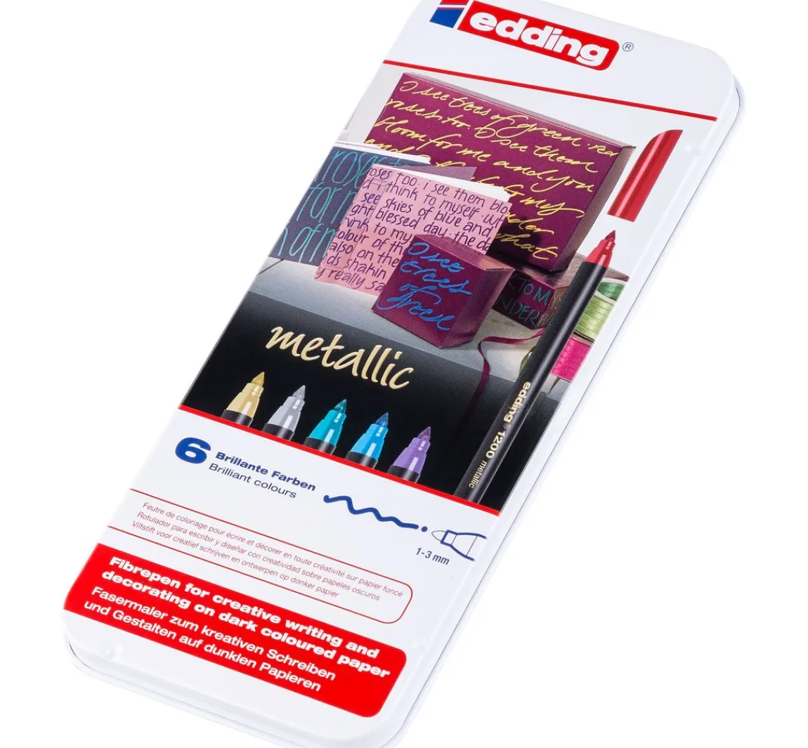 Clearance edding 1200 "Colour Pen Metallic"